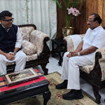 তিনদিনের সফরে এলেন কেন্দ্রীয় পররাষ্ট্র বিষয়ক ও বস্ত্র  মন্ত্রকের প্রতিমন্ত্রী পবিত্র  মাৰ্ঘেরিটা, সৌজন্য সাক্ষাৎ করেন রাজ্যপাল ইন্দ্রসেনা রেড্ডি নাল্লুর ও মুখ্যমন্ত্রী ড. মানিক সাহার সাথে 
