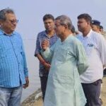 গোসাবা বিডিও অফিসে ধুন্ধুমার, মন্ত্রীর সামনেই এলাকাবাসীর বিক্ষোভ,  উত্তেজনা