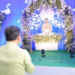অনুকূল চন্দ্রের উৎসবে শামিল হলেন মুখ্যমন্ত্রীও