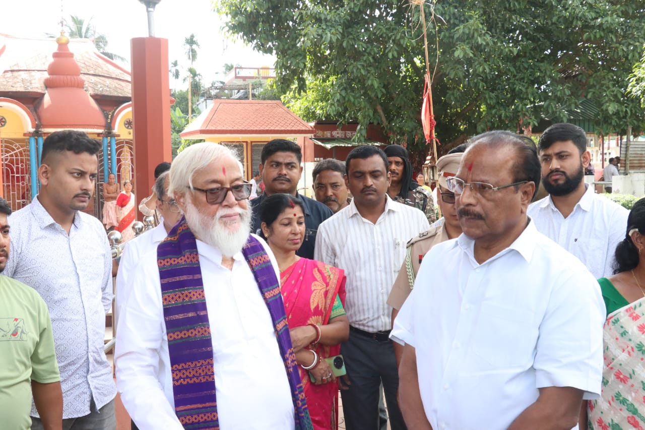 ত্রিপুরায় মন্দির কেন্দ্রিক পর্যটন শিল্পের উন্নয়নে সরকারের সদর্থক ও সক্রিয় ভূমিকা রয়েছে: রাজ্যপাল