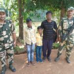 অনুপ্রবেশের দায়ে ৯ জন বাংলাদেশী নাগরিক আটক