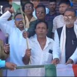 সংহতি পদযাত্রার সমাপ্তিতে বিজেপি বিধায়কের ভাই যোগ দিলেন কংগ্রেসে