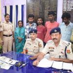 চুরি যাওয়া স্বর্ণালঙ্কার সহ পাঁচজন কুখ্যাত চোর পুলিশের জালে 