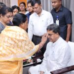 মহিলামোর্চার উদ্যোগে ভাইফোঁটার আয়োজন