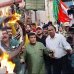 বিজেপির রাজ্য সভাপতির বেলডাঙ্গা যাত্রায় বাধা, গ্রেফতার কর্মীরা, প্রতিবাদে সেন্ট্রাল এভিনিউতে বিক্ষোভ