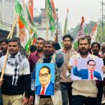 অমিত শাহ’র পদত্যাগের দাবিতে কংগ্রেসের বিক্ষোভ মিছিল উদয়পুরে