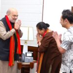 কেন্দ্রীয় স্বরাষ্ট্রমন্ত্রীর সকাশে প্রদ্যোত এবং সাংসদ কৃতি দেবী সিং