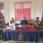 সীমান্ত প্রহরায় বিএসএফের ভূমিকা নিয়ে এনসি নগর বিওপিতে পর্যালোচনা বৈঠক