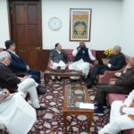 রাজ্যসভার কক্ষনেতা ও বিরোধী দলনেতার সঙ্গে সাক্ষাৎ রাজ্যসভার চেয়ারম্যানের 