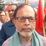 সিপিআইএম কর্মীদের বাড়িতে হামলার প্রতিবাদে পূর্ব থানা ঘেরাও