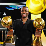 গ্লোব সকার পুরস্কারের সেরা খেলোয়ার হিসেবে নির্বাচিত ভিনিসিয়ুস