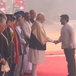 রাষ্ট্রপতি ভবনে শ্রীলঙ্কার রাষ্ট্রপতিকে অভিবাদন, আতিথেয়তায় আপ্লুত দিসানায়েক