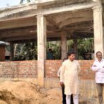 পশ্চিম শান্তিনগর স্কুলে ল্যাবের কাজ পরিদর্শন করলেন বিধায়ক পিনাকী দাস চৌধুরী