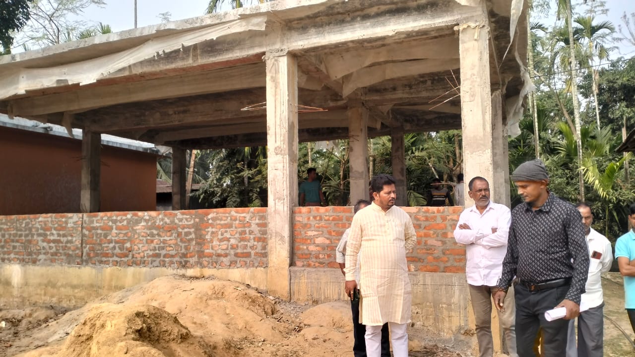 পশ্চিম শান্তিনগর স্কুলে ল্যাবের কাজ&hellip;