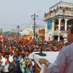 লাল জনস্রোতে ভাসছে শহর আগরতলা