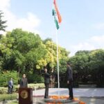 ঢাকায় ভারতের ৭৬-তম প্রজাতন্ত্র দিবস উদযাপন ভারতীয় হাই কমিশনের