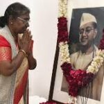 বাংলায় নেতাজি স্মরণ রাষ্ট্রপতির