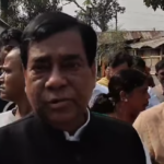 হরিজন কলোনিতে মেয়র দীপক মজুমদারের জন্মদিন পালন