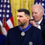 আমেরিকার সর্বোচ্চ বেসামরিক সম্মান  লিওনেল মেসির 