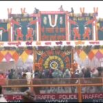 রাম মন্দিরের প্রাণ প্রতিষ্ঠার এক বছর, বিপুল ভক্ত সমাগম অযোধ্যায়