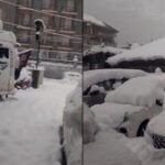 ভারী তুষারপাত মানালিতে, হিমাচলে অবরুদ্ধ প্রায় ২০০টি সড়ক