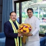 কেন্দ্রীয় স্বাস্থ্য মন্ত্রীর সকাশে ত্রিপুরার মুখ্যমন্ত্রী