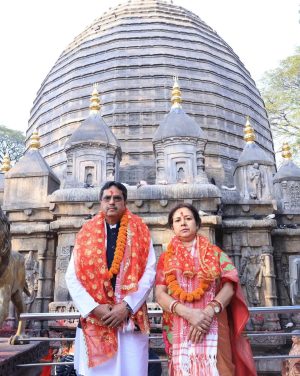 কামাখ্যা মন্দির সস্ত্রীক পরিদর্শন করেন&hellip;