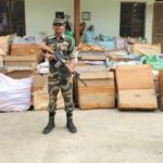 সীমান্ত এলাকা থেকে ১.৮ কোটি টাকার পাচার সামগ্রী আটক