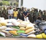 আসাম রাইফেলসের যৌথ অভিযানে ১০ কোটি টাকার গাঁজা উদ্ধার, ধৃত দুই