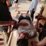 গাড়ি ও অটোর সংঘর্ষে গুরুতর আহত দুইজন