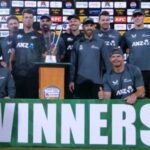 ত্রিদেশীয় সিরিজ : পাকিস্তানকে হারিয়ে ত্রিদেশীয় সিরিজের ট্রফি নিউজিল্যান্ডের