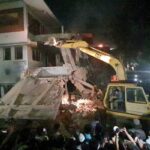 জনরোষে ধ্বংসস্তূপ মুজিবের বাড়ি, হাসিনার বাসভবনেও আগুন