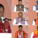 দিল্লির মুখ্যমন্ত্রী হিসেবে শপথ গ্রহণ রেখা গুপ্তার, মন্ত্রী হলেন ৬ বিজেপি বিধায়ক