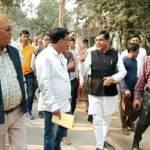 পুরনিগমের ৩২ নং ওয়ার্ড পরির্দশনে মেয়র