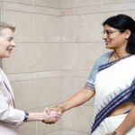 ভারত সফরে উরসুলা ভন ডের লেয়েন, স্বাগত জানালেন অনুপ্রিয়া