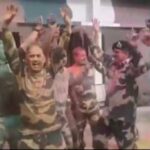 ভারত-পাকিস্তান সীমান্তে হোলি উৎসব পালন বিএসএফ জওয়ানদের