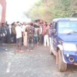 বাস্তিতে ট্রাক ও গাড়ির সংঘর্ষে মৃত ৫, গুরুতর আহত ৩ জন