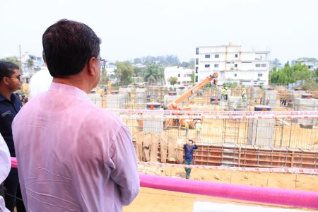 রাজ্যে প্রথমবারের মতো গড়ে তোলা হচ্ছে অত্যাধুনিক জি প্লাস ১৪ বহুতল: মুখ্যমন্ত্রী