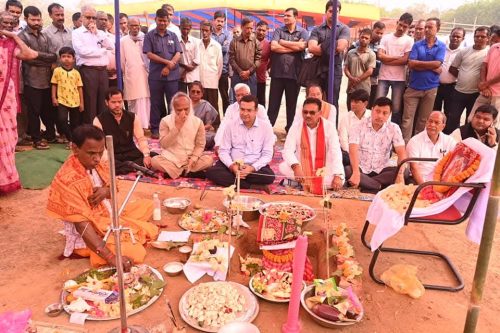 মাতা ত্রিপুরা সুন্দরী ওপেন বিশ্ববিদ্যালয়ের ভিত্তিপ্রস্তর স্থাপন