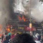 দিল্লিতে একটি রেস্তোরাঁর রান্নাঘরে আগুন, অগ্নিদগ্ধ ৬ জন