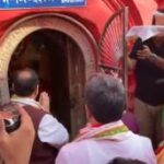 ত্রিপুরেশ্বরী মন্দিরে পূজা দিলেন  সর্বভারতীয় সভাপতি জে পি নাড্ডা