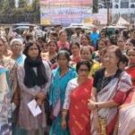 ৬ দফা দাবিতে সারা ভারত গণতান্ত্রিক নারী সমিতির রাজভবন অভিযান