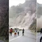 অরুণাচলে ভূমিধস, আনিনি-রোয়িং ৩১৩ নম্বর জাতীয় সড়কে ৬ মাৰ্চ পৰ্যন্ত যান চলাচলে নিষেধাজ্ঞা