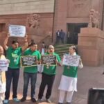 সংসদ চত্বরে আরজেডি-র বিক্ষোভ, ওবিসিদের জন্য ৬৫ শতাংশ সংরক্ষণের দাবি