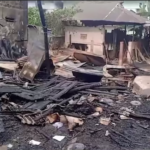 কুমারঘাটে ধর মার্কেটে ভয়াবহ অগ্নিকাণ্ড, লক্ষাধিক টাকার ক্ষয়ক্ষতি