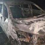 হরিদ্বার যাওয়ার পথে গাড়িতে আগুন, প্রাণে বাঁচল হরিয়ানার একটি পরিবার