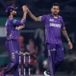 আইপিএল: ‘ডাবল সেঞ্চুরিতে’ নারাইনের দারুণ কীর্তি