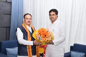 জনতা পার্টির সর্বভারতীয় সভাপতির সাথে সাক্ষাৎ মুখ্যমন্ত্রীর