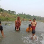 কল্যাণপুরে মহাঅষ্টমীতে গঙ্গাস্নানে ধর্মপ্রাণ মানুষের ঢল