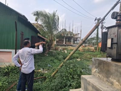 বিদ্যুৎ দপ্তরের সমস্যাগুলি নিয়ে মন্ডল সভাপতির আলোচনায় মিলিত হলেন সুজিত দত্ত